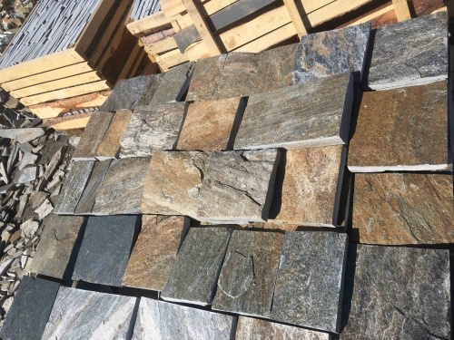 Плитка пилёная златолит Уральский для фасада купить в Карпинске