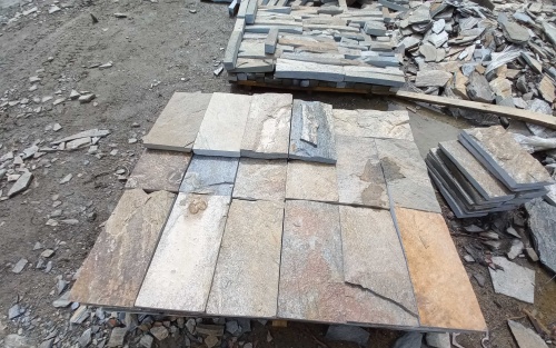 Плитка пилёная златолит Уральский для фасада купить в Карпинске