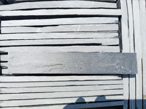 Плитка чёрная из натурального камня фасадная 30 см * 5 см, толщина 7 мм -30 мм купить в Карпинске